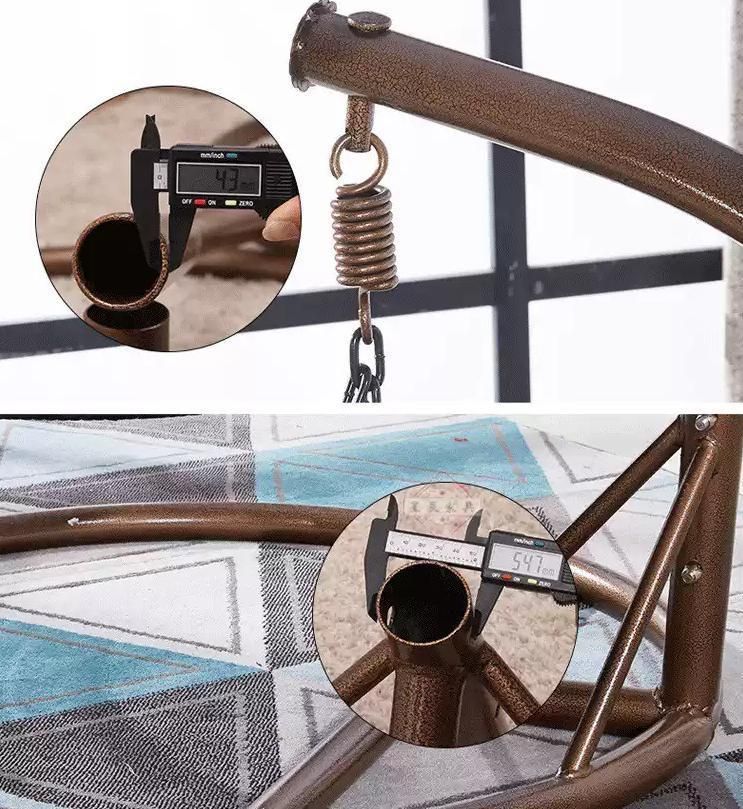 Modern Popular Swimming Pool Garden Villa Hanging Swing Chair