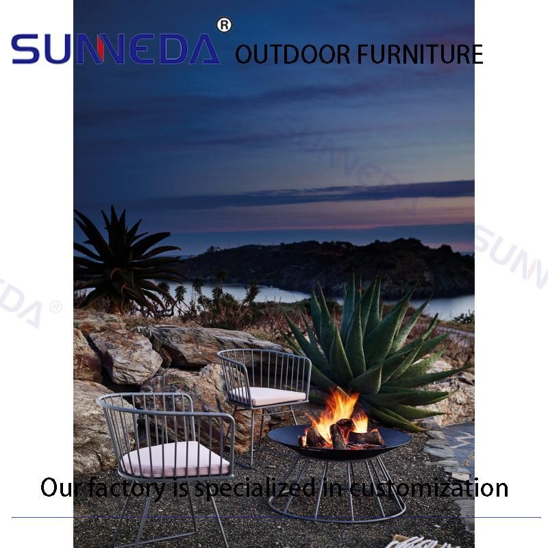 Luxury Home Modern Furniture Patio Aluminum Sectional Recliner