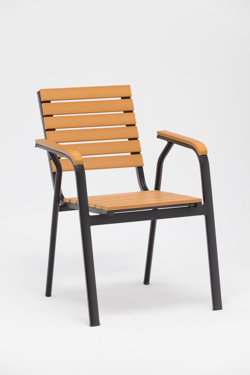 Hotel Outdoor Poly Wood Dining Chair