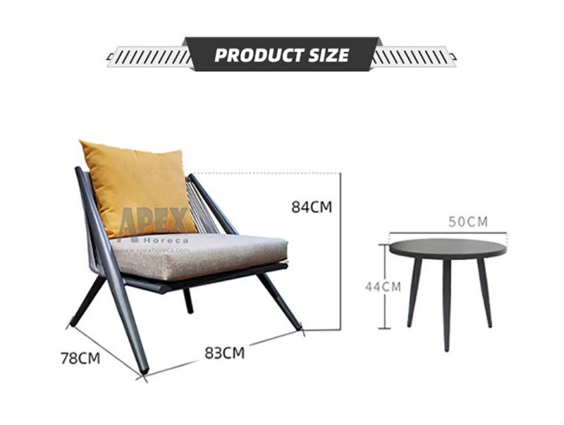 Factory Price Wholesale Modern Aluminum Home Furniture Portable Restaurant Chair