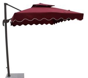 10FT X 10FT Double Roof Luxury Outdoor Patio Big Roma Umbrella