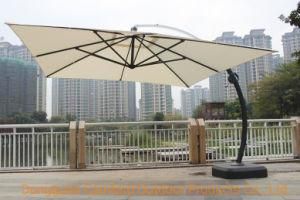 2020 Hotsale UV Protected Canvas Outdoor Garden Umbrellas with Custom Printing Logo