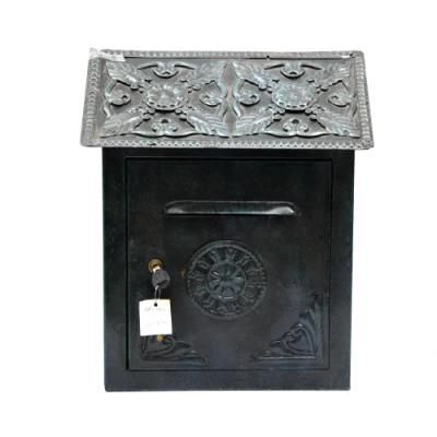 Factory Sale Outdoor Decorative Mailbox Wall Mounted Cast Aluminum Mailbox