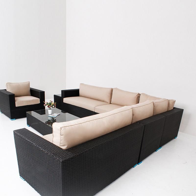 Hot Sales Outdoor Aluminum Rattan & Wicker Furniture Garden Sets