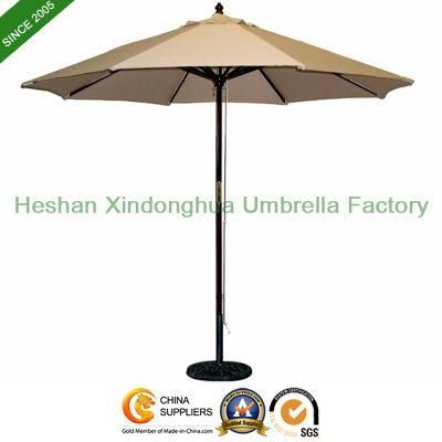 2.5m Garden Wooden Umbrella for Cafe (PU-02025A)