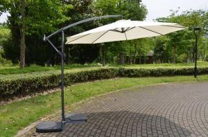 10FT Garden Hanging Umbrella Steel