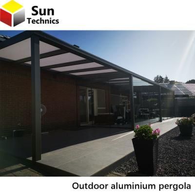 Custom Cheap Modern Style Leisure Patio Adjustable Shade Pergola Profiles