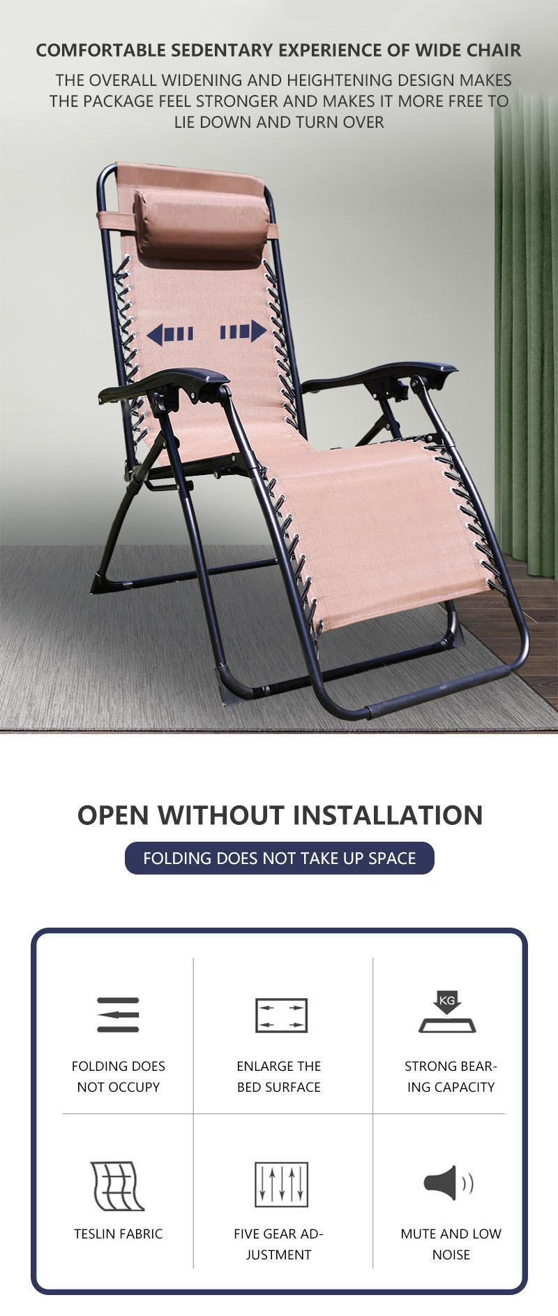 Best Selling Folding Cot Three Usages Portable Camping Folding Chair for Camping and Hiking