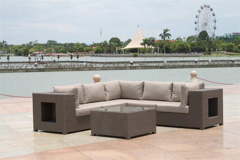 Garden Corner Sofa Lounge Villa Patio Sectional Outdoor Patio Sectionals Backyard Furniture