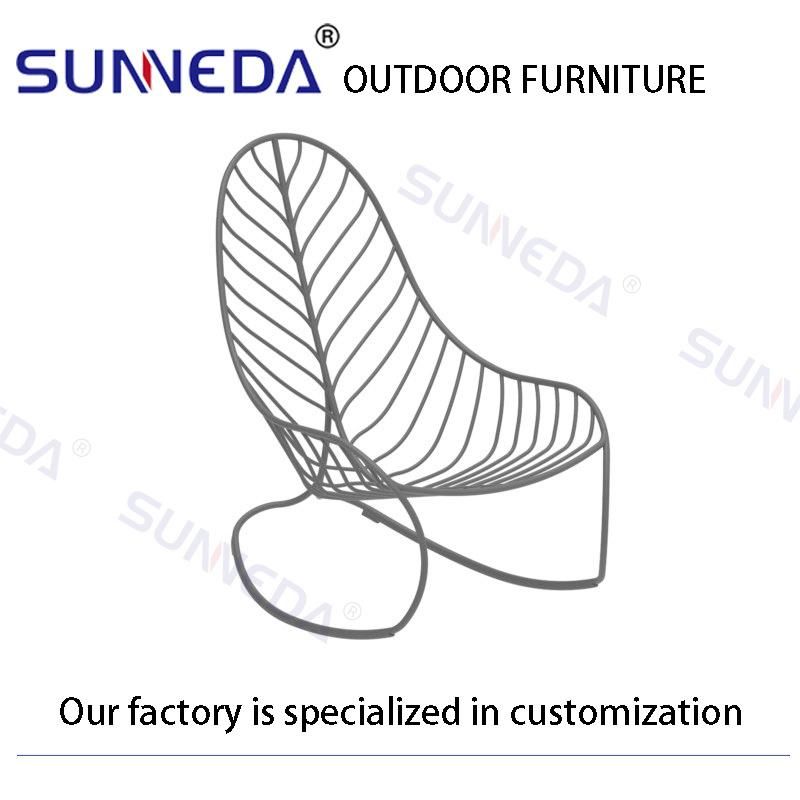 Iron Frame Unfolding Structure Famous Popular Styles Chair