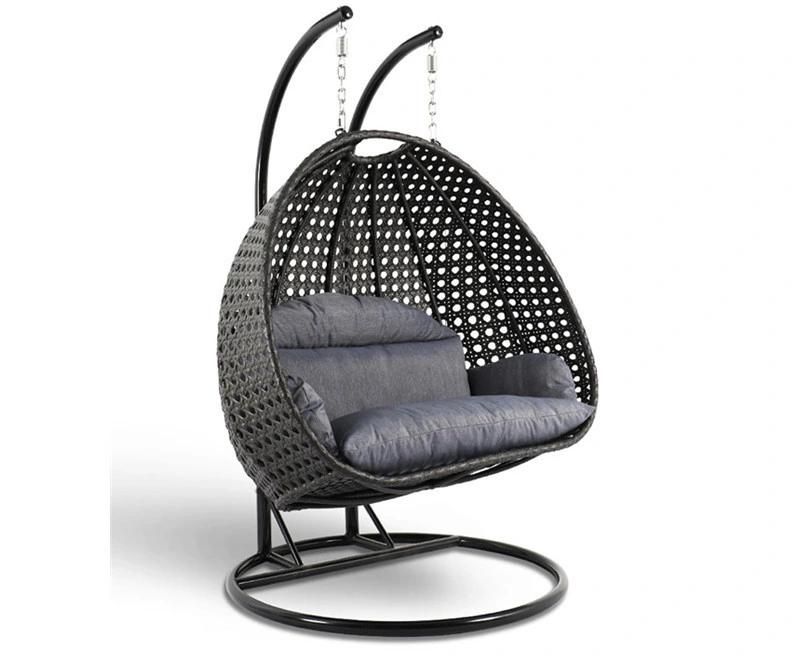 Wholesale Outdoor Rattan Hanging Garden Metal Home Leisure Swing Chair