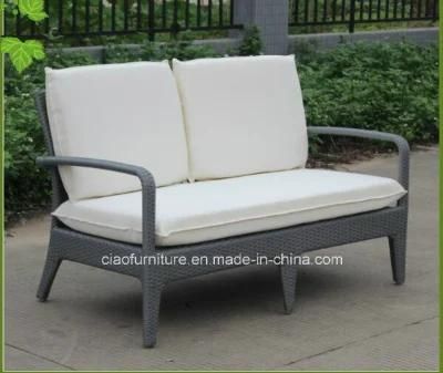 Leisure Garden Rattan Furniture Wicker Double Sofa (CF922)