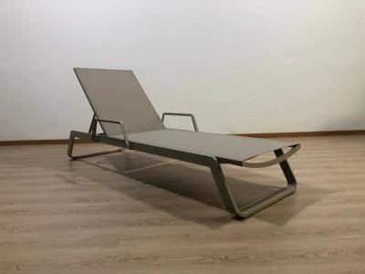 Foshan Single OEM Hotel Chaise Lounge Outdoor Sun Lounger with High Quality