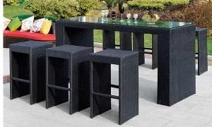 PE Rattan Outdoor Furniture Set, Sofa Set