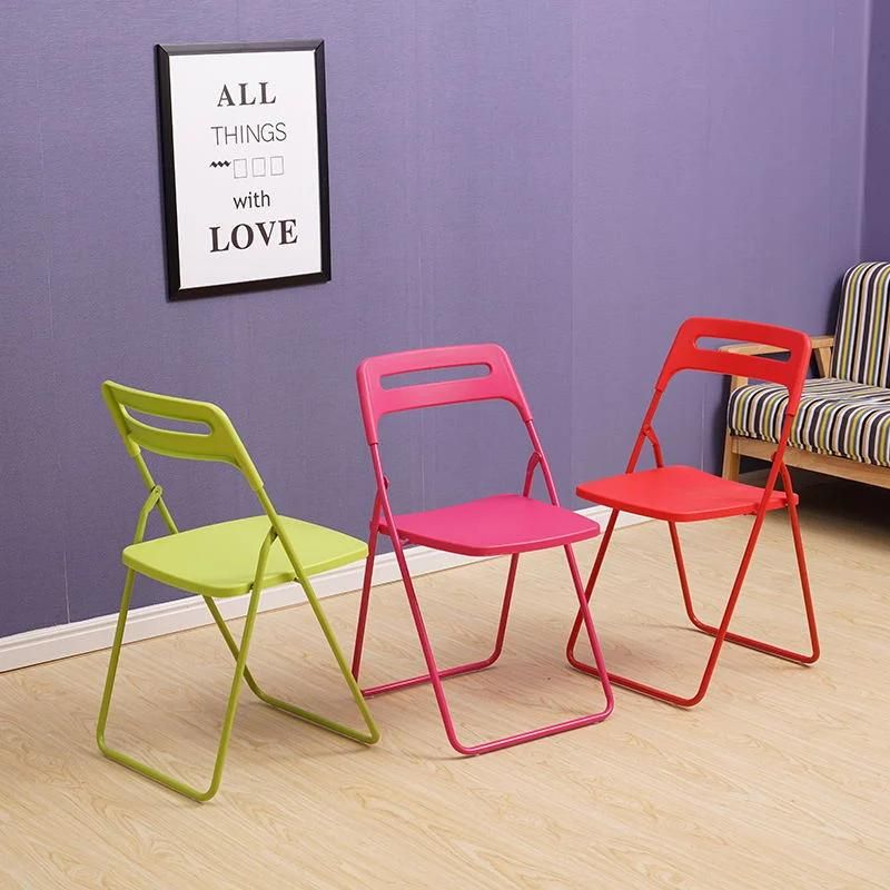 Best Selling Popular Plastic Used Folding Chair Wholesale for Sale