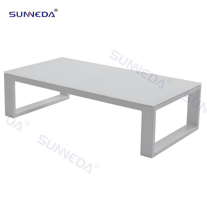 Aluminum Coffee Table Leisure Sofa Chair Set Gaeden Furniture