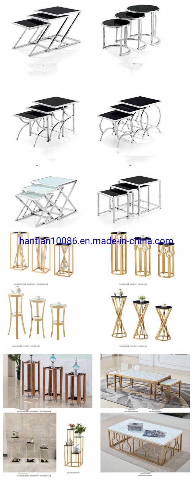 Simple White Folding Wedding Furniture Hotel Banquet Outdoor Metal Table