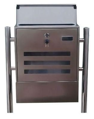Stainless Steel Mailbox Free Standing Ksx-H19-Ss