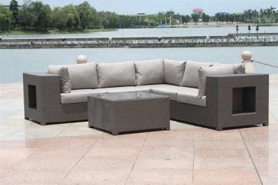 Outdoor Metal Darwin or OEM Modern Sofa Wicker Garden Furniture