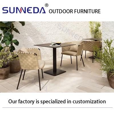 2021 Popular Design Newly Arrive Balcony Sofa Weaving Style Outdoor Furniture Set