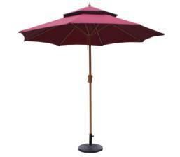 Wholesale Durable Sun Protection Fashion Design Umbrella for Hotel Resort Deluxe Outdoor Parasol