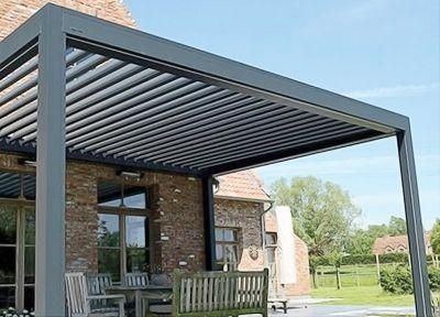Modern Design Aluminum Motorized Pergola for Patio Decoration
