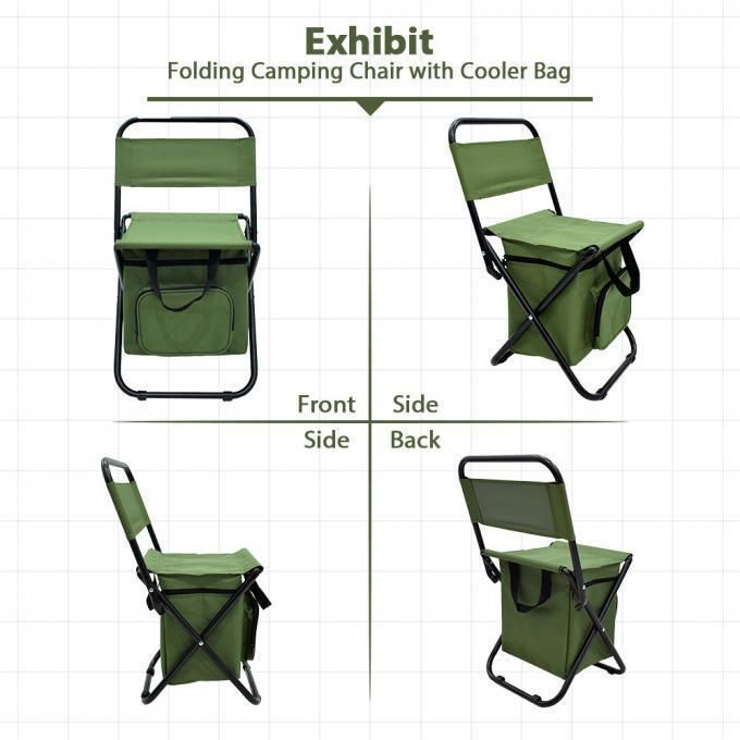 Jetshark Multi-Functional Bag Portable Lightweight Oxford PVC Waterproof Folding Backrest Chair
