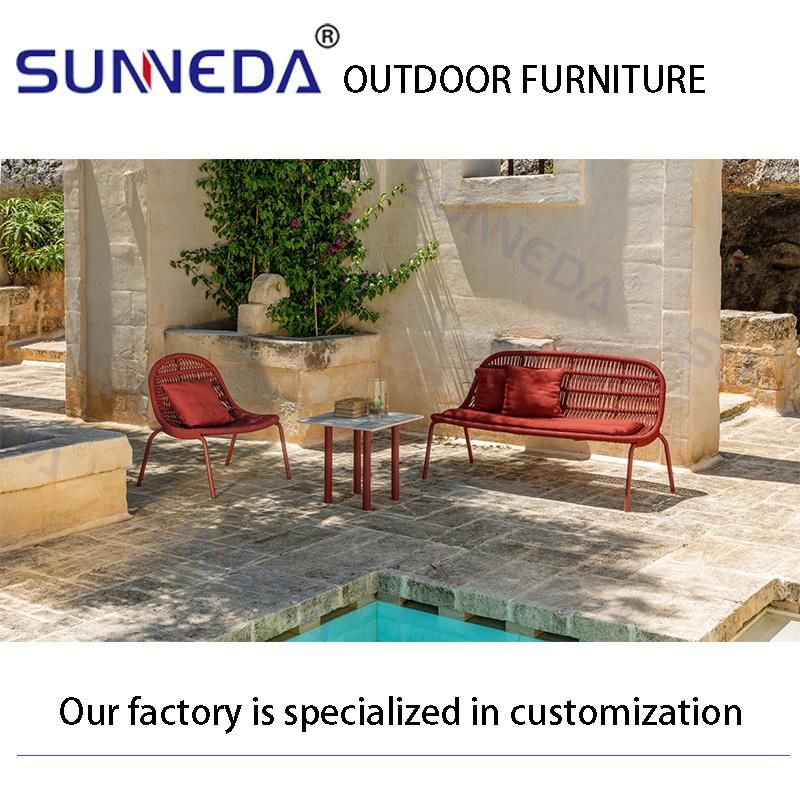 Modern Picnic Patio Outside Metal Outdoor Storage Garden Bench Furniture