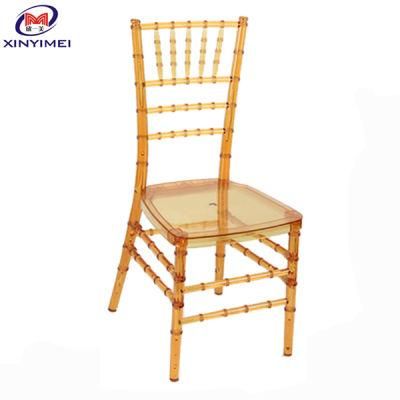 Transparent Clear Wholesale Wedding Resin Chiavari Chair