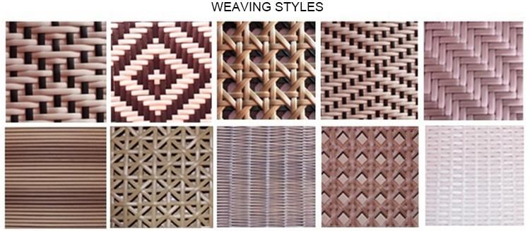 Modern Deep Seating Outdoor Living Rattan Corner Sofa