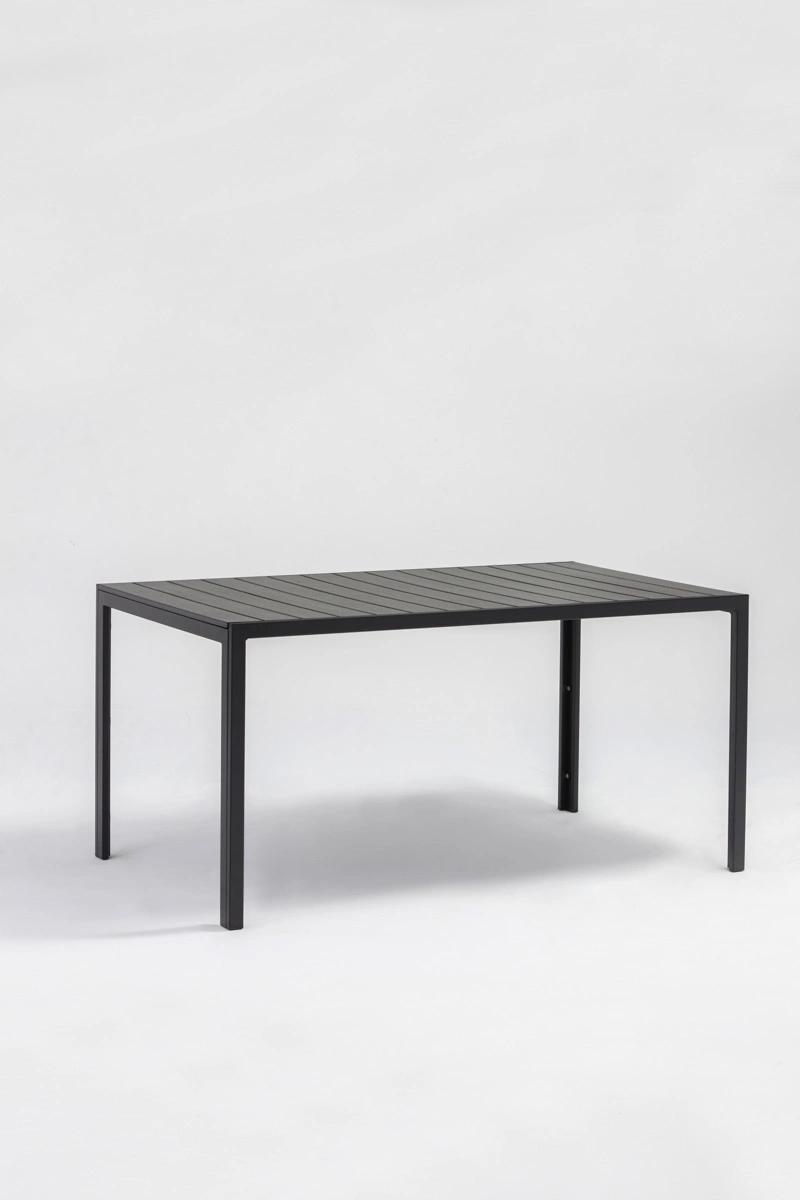 New Modern Design Outdoor Aluminum Poly-Wood Table