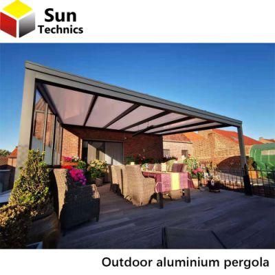 China Wall Mounted Best Selling Outdoor Gazebo Aluminum Pergola Profiles