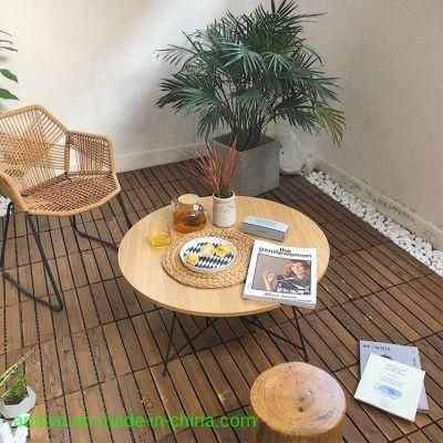 Leisure Restaurant Cafe Rattan Chair Terrace Garden Terrace Chair Simple