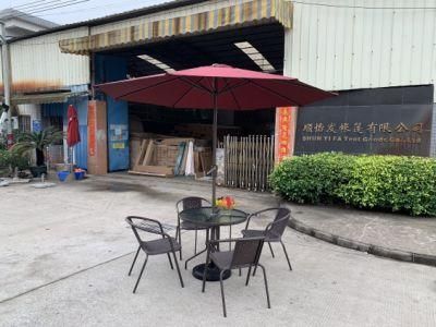 Patio\Garden\Outdoor\Restaurant\Bar Round Darwin Modular Black Outdoor Big Umbrella for Garden