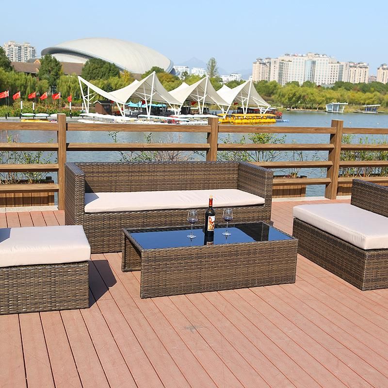 Wholesales Other Rattan & Wicker Furniture Outdoor Table and Chair Combination