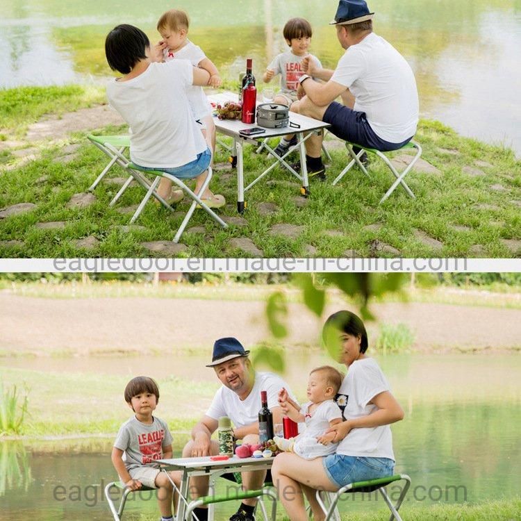 100% Test Trade Assurance Modern Portable Easy Carry Wooden Camping Foldable Folding Table