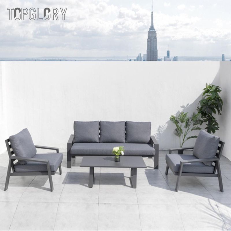 Eco-Friendly Outdoor Furniture Yard Furniture Exterior Modular Sofa