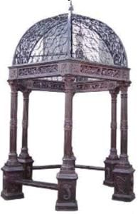 Outdoor Cast Iron Pavilion, Garden Gazebos