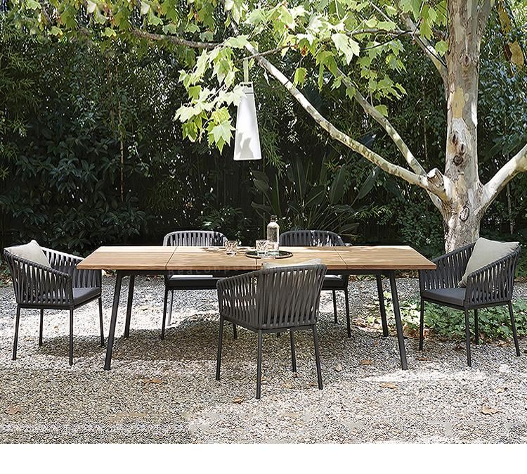 All Weather Rattan Wicker Furniture Marquee Outdoor Table Set