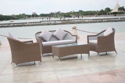 Customized New Darwin Modular China Sale Rattan Garden Sofa Set