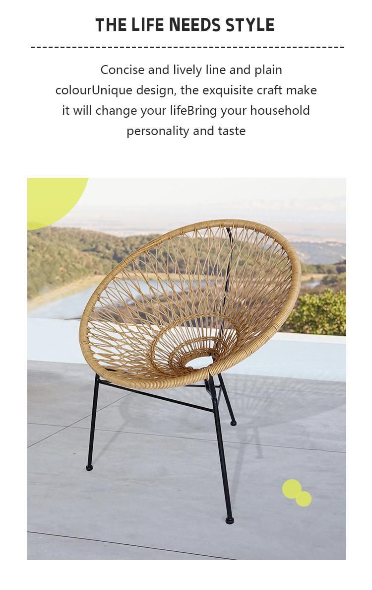 Garden Wicker Chair Modern Design New Design Rattan Outdoor Chair