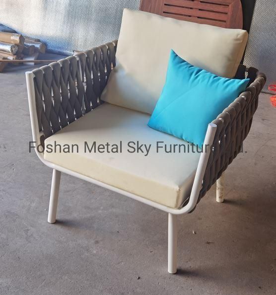 Outdoor Aluminum Garden Hotel Restaurant Villa Patio Courtyard Combination Sofa