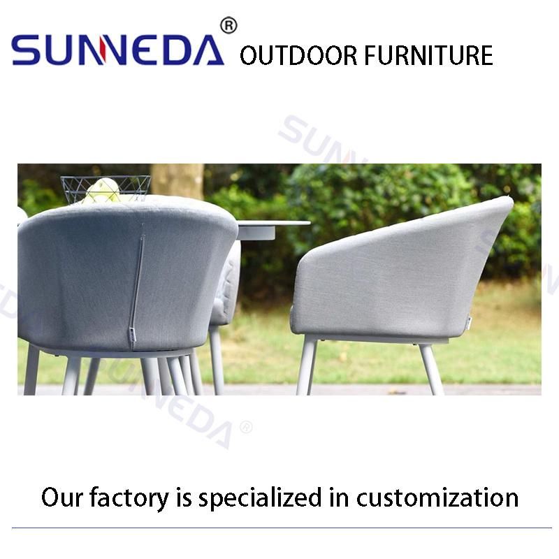 High End Outdoor Wholesale Fabric Dining Set
