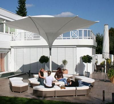 Rattan Sofa Set With Umbrella
