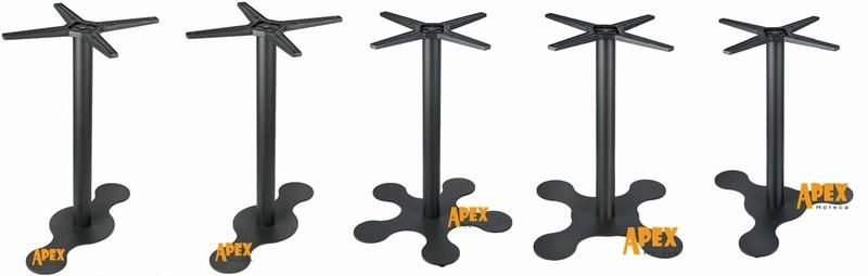 4 Toes Aluminum Table Base Restaurant Table Outdoor Furniture