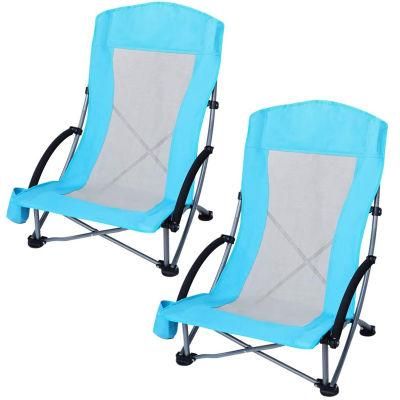 Outdoor Leisure Convenient Sturdy Lightweight Portable Folding Beach Chair