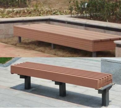Outdoor WPC Wood Plastic Composite Garden Park Bench/Chair