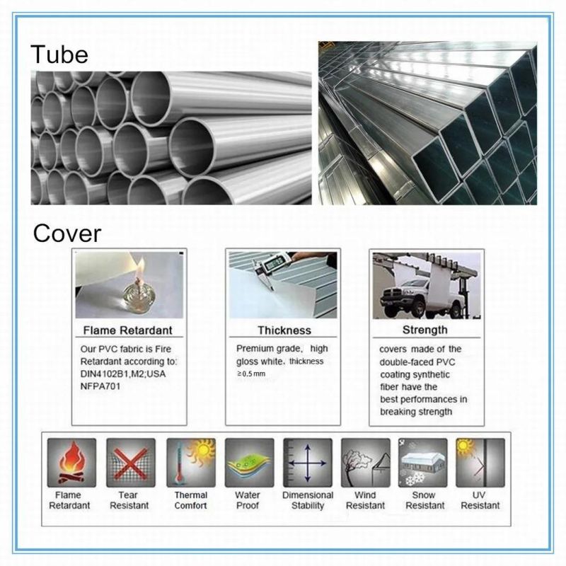 Popular Container Shelter, Super Large Container Canopy (TSU-2620C/TSU-2640C)