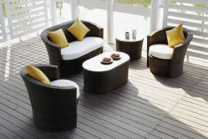 Garden Outdoor Sofa (804) , Rattan Wicker Sofa, Wicker Outdoor Sofa