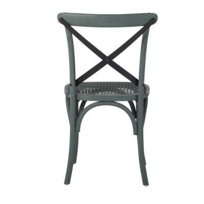 Oak Beech Rattan Bistro Chair